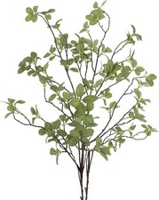 2 piezas Tallos Verdes Artificiales, 41.3’’’ Alto Plantas Falsas Ramas 2 Piezas, Verde