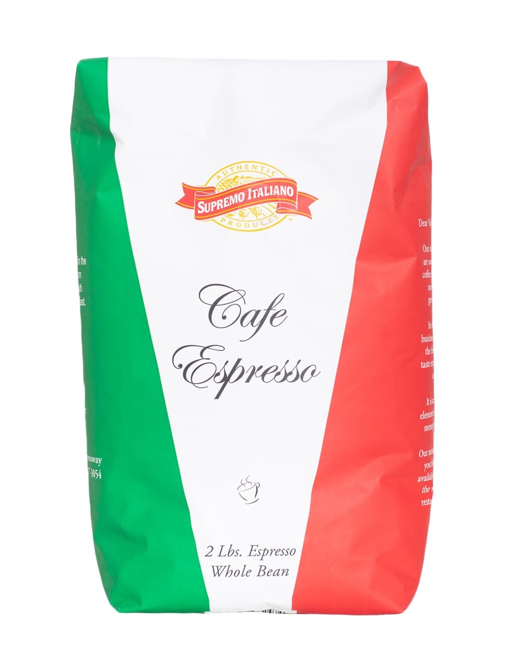 Cafe Expresso Whole Bean Coffee Cafe Gourmet Coffee Classic Italian Espresso ...
