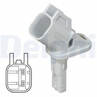 Delphi SS20581 ABS Sensor FüR Volvo S60 S80 V60 V70 XC60 XC70 1.6-4.4