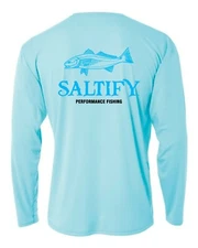 Long Sleeve Microfiber Fishing Boating UPF SPF Sun Protection Shirt 