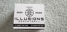 2021-22 PANINI ILLUSIONS  BASKETBALL FAT PACK BOX - 20 PACKS