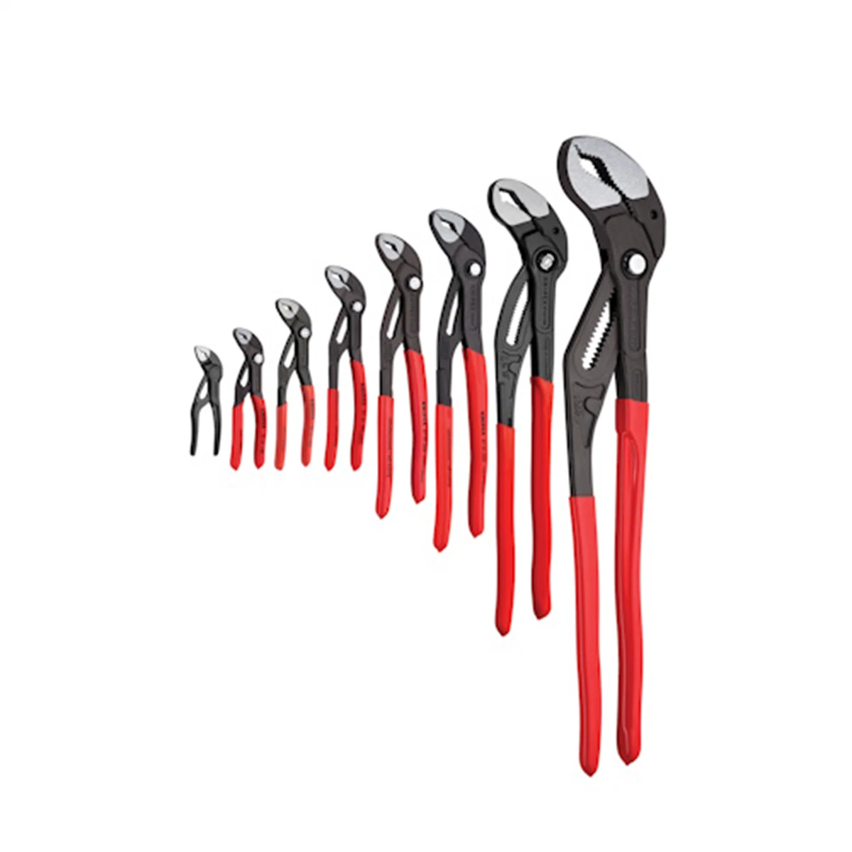 Knipex 9K0080149US Cobra QuickSet Water Pump Pliers Set contains 4