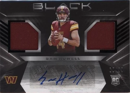 2022 Panini Black Sam Howell #RSM-SHO