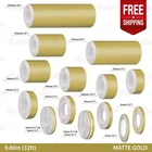 MATTE GOLD Roll PIN STRIPE Car Striping Line TAPE Decal Adhesive Vinyl Sticker