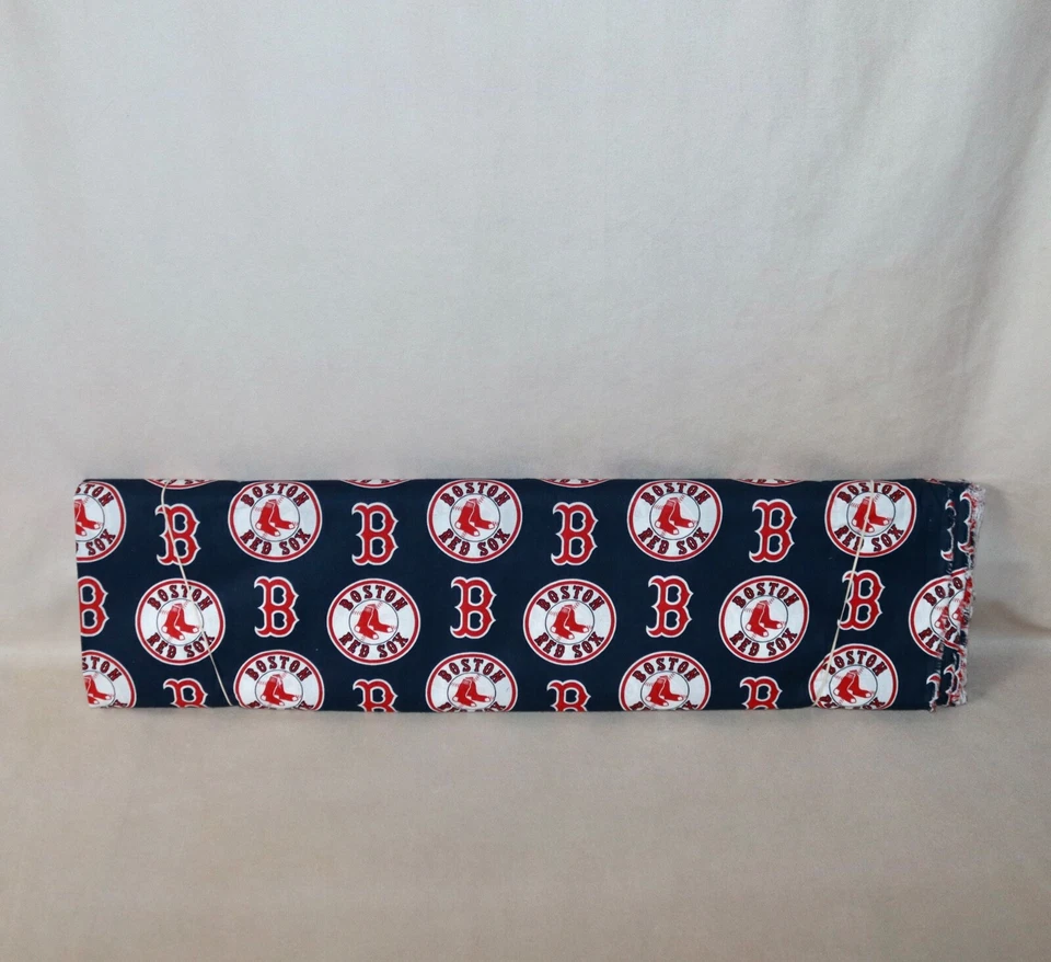 Boston Red Sox ~ Logo Pattern MLB Cotton Fabric 1/4 Yard 9” X 56” - Image 3 of 4