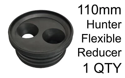 110mm Flexible Reducer 40mm 32mm Hunter Connector Waste Pipe Fitting Drain Pipe