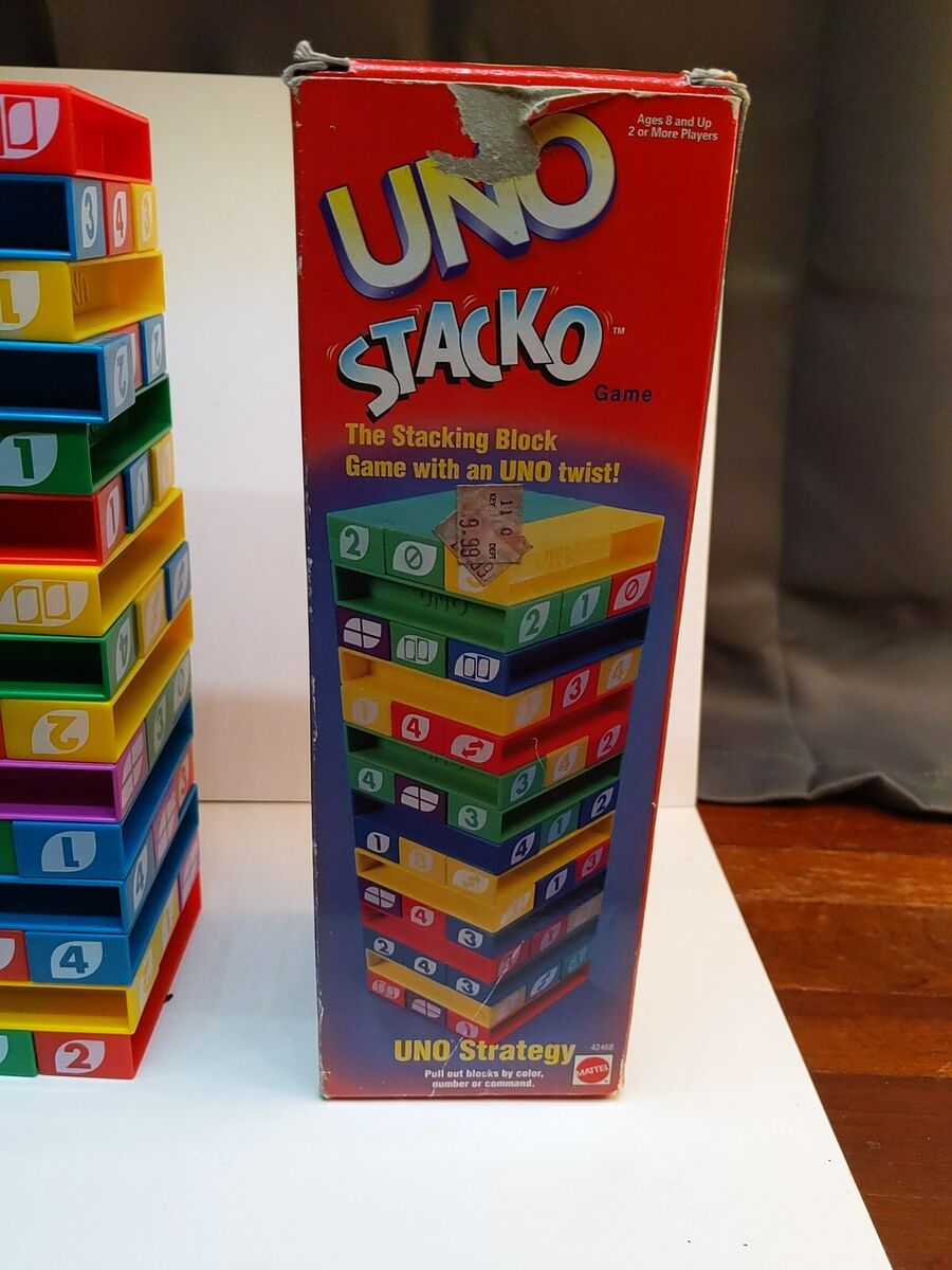 Jogo Uno Stacko Mattel, Brinquedo Mattel Usado 91927747