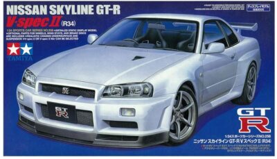Tamiya JAPAN 24258 NISSAN SKYLINE GT-R V Spec II 1/24 Scale Model