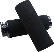 Motorcycle Hand Grips Sponge Covers Anti-Slip Handlebar Fit for 1.25-1.45 inch
