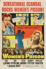 WOMEN'S PRISON Movie POSTER 27x40 Ida Lupino Jan Sterling Cleo Moore Audrey
