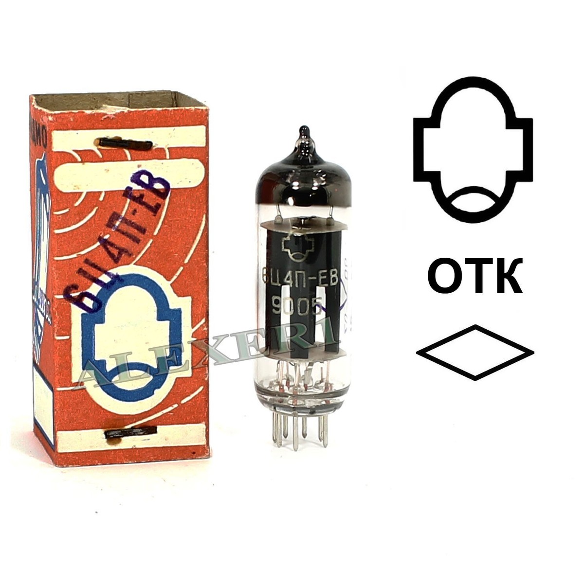 Ai Revo STEM CELL 4本セット 4x 6C4P-EV EZ90 6Z31 Shuguang 6Z4 Rectifier Tubes Same Date 02