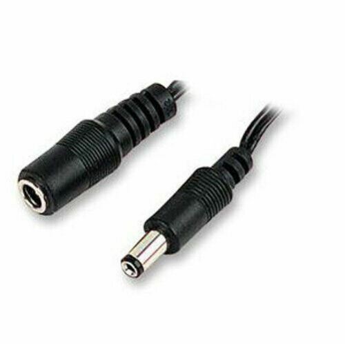 2.1mm Female Socket to DC Power Supply Extension Lead Cable 12v DVR CCTV 20m - Afbeelding 1 van 3