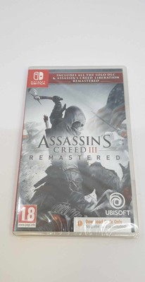 Assassins Creed 3 Remastered Nintendo Switch - Nur DLC *Brandneu*