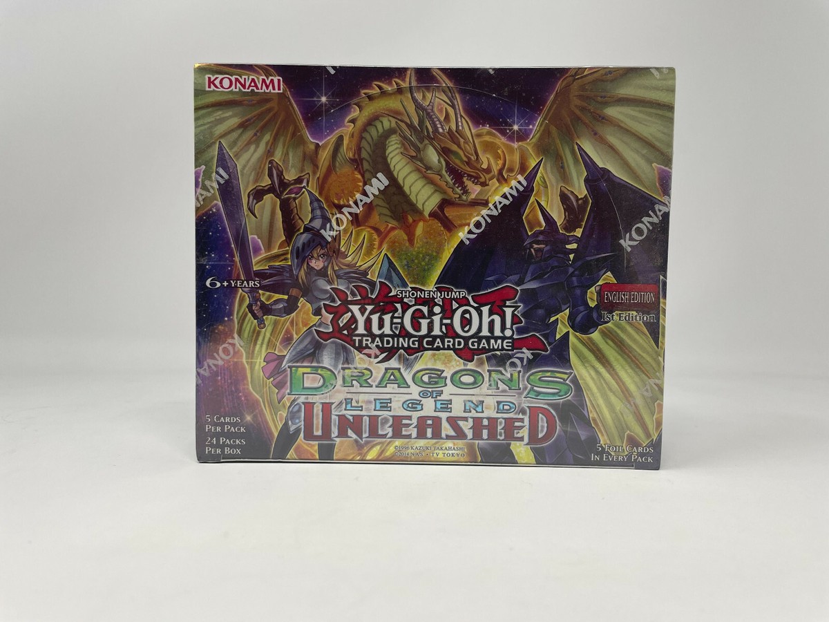 Konami Yu-Gi-Oh! Dragons of Legend: Unleashed Booster Box - 24 Packs