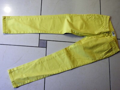 FUN&FUN FUN & FUN Hose Jeans gelb Gr. 34 128-140  wie NEU