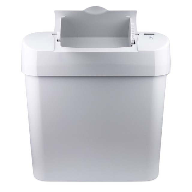Black Ladies Sanitary Bin Automatic Auto Sani Female Hygiene Waste Bins Toilet for sale online