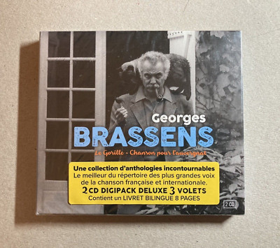 Georges Brassens - La Gorille + Chanson Pour L'Auvergnat CD, Digipak, NEW,