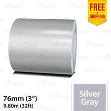 3" 76mm PinStriping Pin Stripe Tape Styling Decal Vinyl Sticker SILVER GRAY