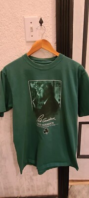 2006 NBA Adidas Boston Celtics Red Auerbach Memorial Tribute Shirt Mens Medium