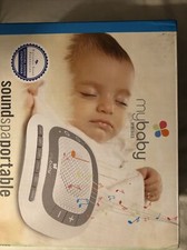 HoMedics MyBaby MYB-S205 Portable Sound Machine Spa White -NIB