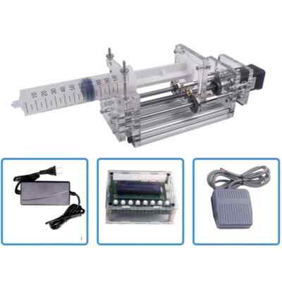 1-150ML Lab Micro Syringe Pump Desktop Precision Electric Injection Pump DC 12V