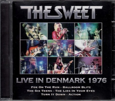 SWEET - Live In Denmark 1976 (CD, Melodic Hard Rock)