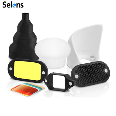 Selens Magnetic Flash Accessories Modifier Honeycomb Grid Gel Filter Universal