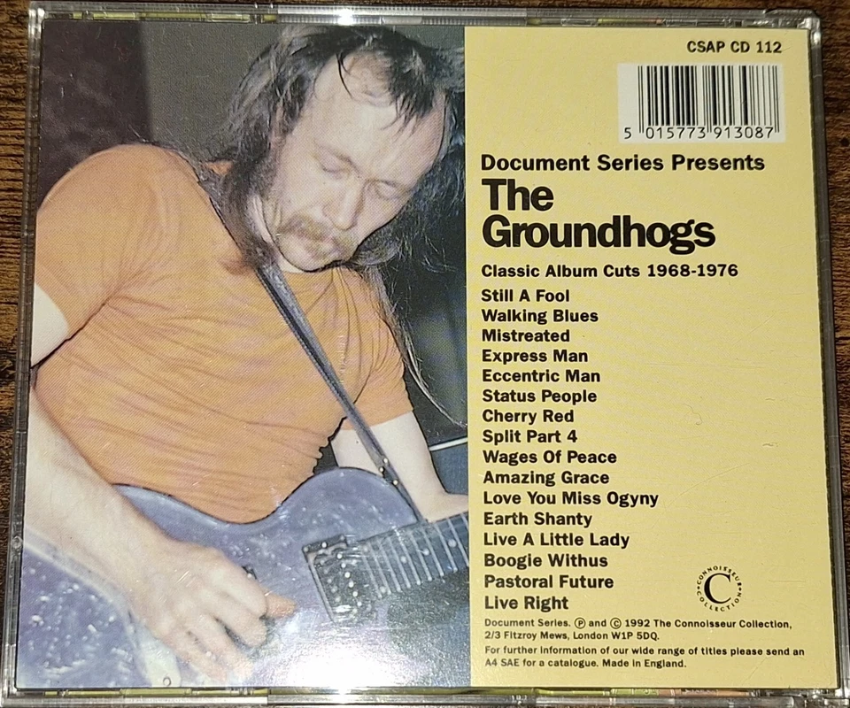 THE GROUNDHOGS - Document Series presents Classic Album cuts 1968-1976 CD - Bild 2 von 2