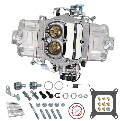 New 4 Barrel 650 CFM Brawler Double-Pumper Carburetor Electric Choke BR-67255