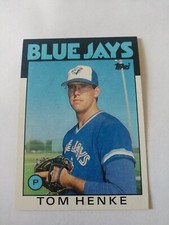 1986 Topps Tom Henke Toronto Blue Jays #333