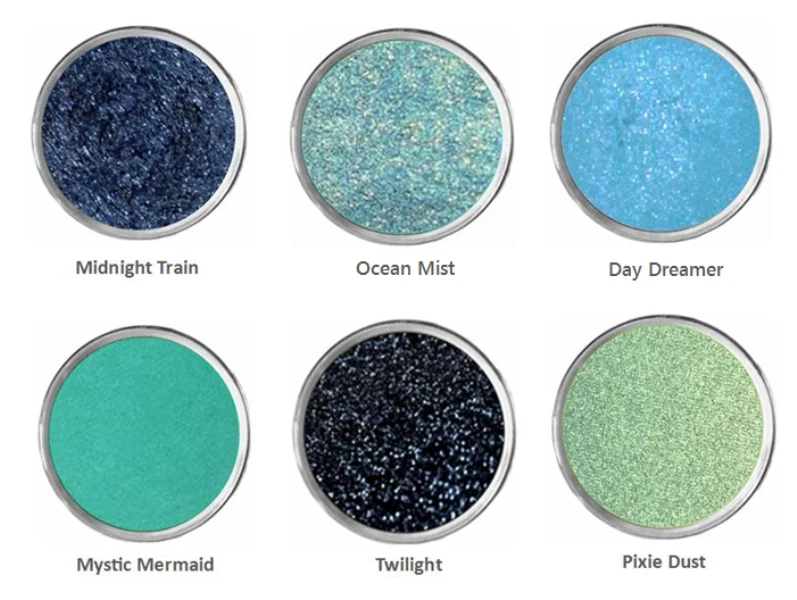 Teal eyeshadow on sale