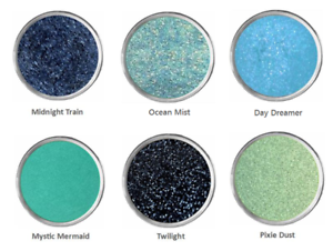 Sparkly Black Eye Shadow Teal Blue Summer Spring Green Eyeshadow Makeup Vegan Ebay