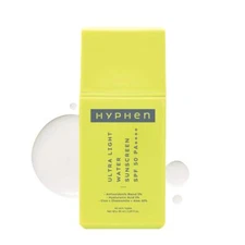 Hyphen Ultra Light Water Sunscreen Spf 50 For Face Glow 50ml