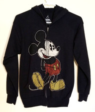 Disneyland Kids Walt Disney World Hanes Hoodie Mickey Mouse Sweatshirt Large T6