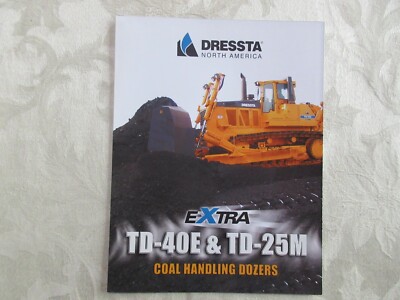 Dressta TD-40E & TD-25M Crawler Dozer Brochure 2007