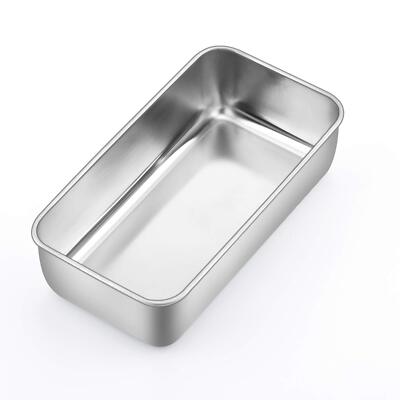 9 inch Loaf Pan, Stainless Steel Bread Baking Pan, Metal Bakeware For Bread Cake