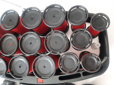 REVLON HEATED HAIR ROLLERS SOFT STYLE FLOCKED 19 ROLLERS 20  display picture 1