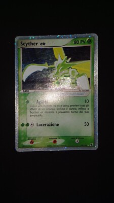 POKEMON SCYTHER EX RUBIN & SAPPHIRE 102/109 ITA GOOD NO SHINING CRYSTAL CHARIZARD