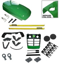 Grille/Upper Hood/Fuel Door Kit/Mounting Seal Kit/Sticker fits John Deere 4600
