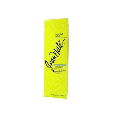Jean Naté Revlon Original After Bath Splash 30 oz Moisturizing Replenishing Aloe