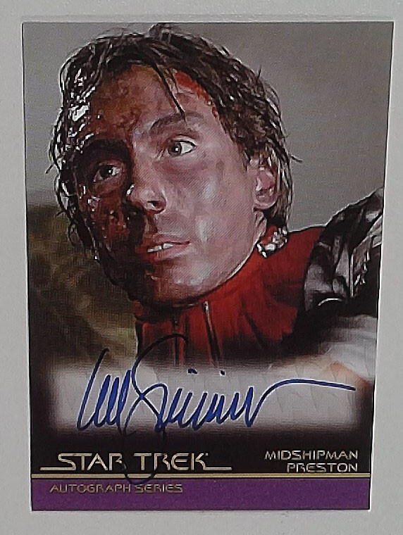 Complete Star Trek Movies Auto A12 Ike Eisenmann as Midshipman
