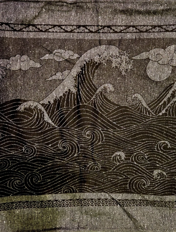 Oscha ▪ Okinami ▪ Tempest (Semi-custom: 2020) ▪ Cotton/Silk Woven wrap ▪ size 8 - Image 3 of 4