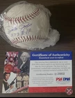 Pete Rose Autographed Baseball “1973 MVP” inscription PSA/DNA COA REDS