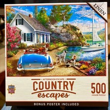 MasterPieces jigsaw puzzle; complete; Afternoon Escape; 500 pieces  65