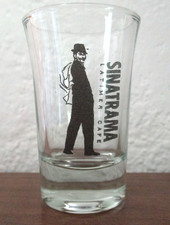 FRANK SINATRA LATIMER NIGHT CLUB PHILADELPHIA SINATRAMA vintage années 60 VERRE SHOT