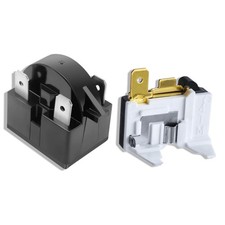 Refrigerator Starter Relay QP2-4.7 PTC Starter 3Pin and Refrigerator Compressorr