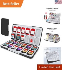 Switch Game Case for Nintendo Switch 1 2 Card, Portable Nintendo Switch Game H