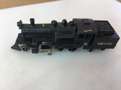 #ad Pennsylvania 2 6 4 Steam Locomotive 383 PARTS See Notes N Scale Trains $22.95