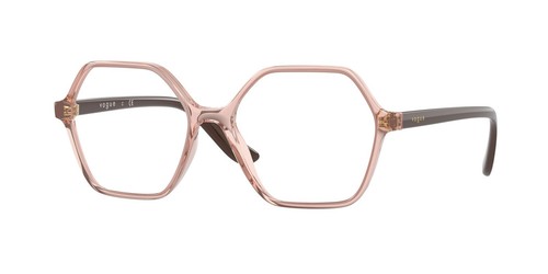 VOGUE VO5363 2864 Transparent Pink Demo Lens 53 mm Women's Eyeglasses - Picture 2 of 2