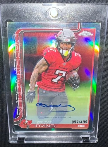 2025 Topps Chrome Bucky Irving Chrome Autographs (RAW)